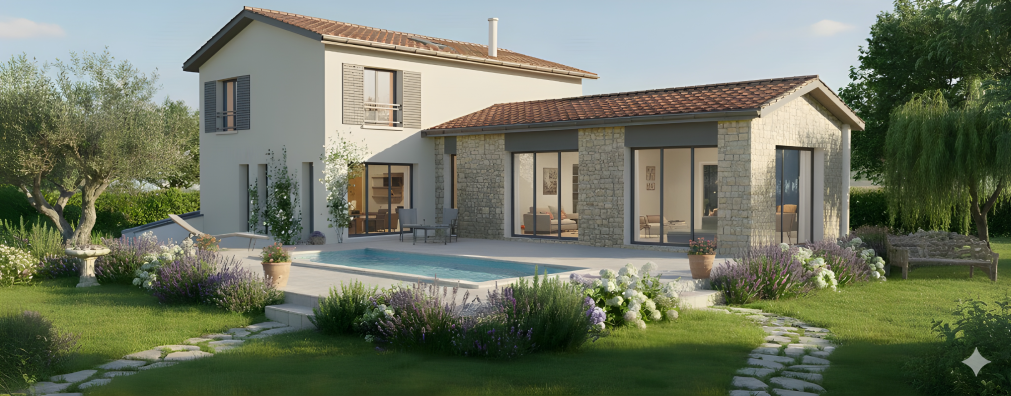 Vente Terrain 1100&nbsp;m² Saint-Didier-au-Mont-d'Or